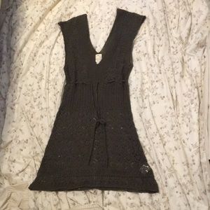 Beaubois Sleeveless Knit Tunic With Adjustable Waist